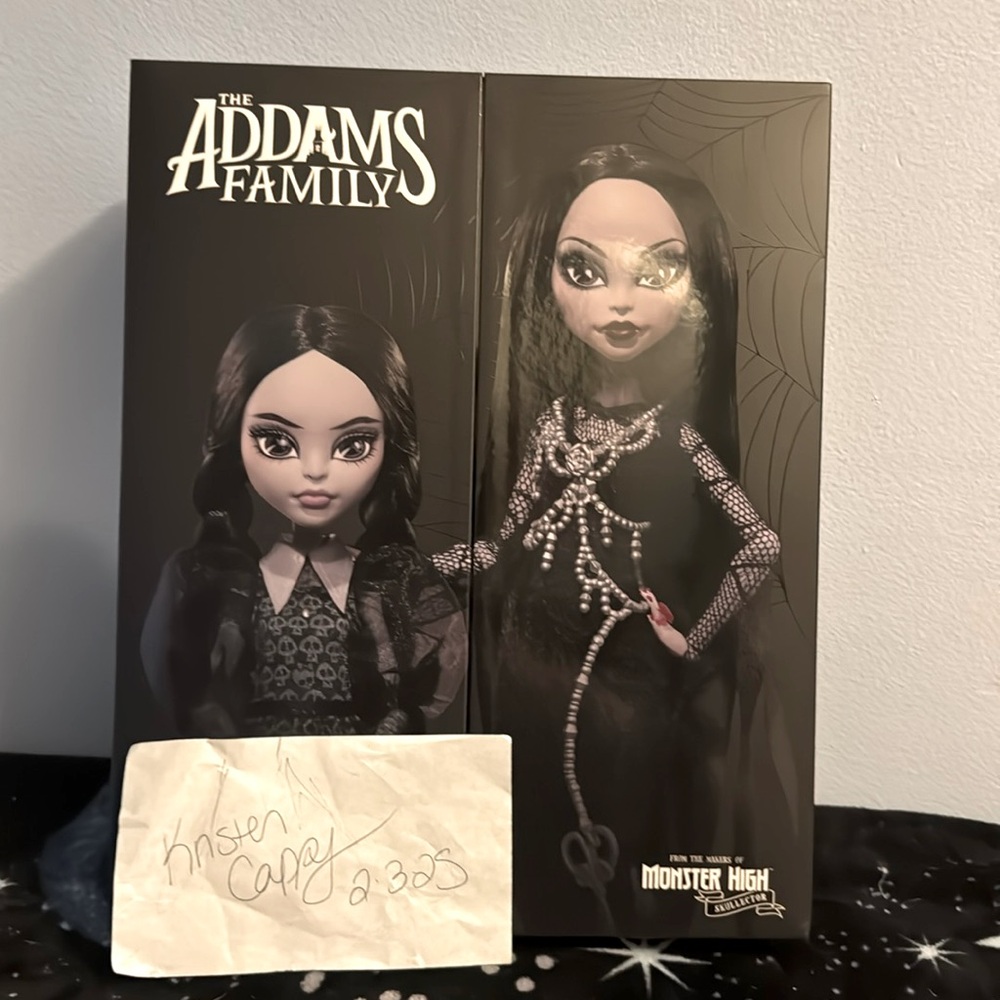 Monster high Addams family set